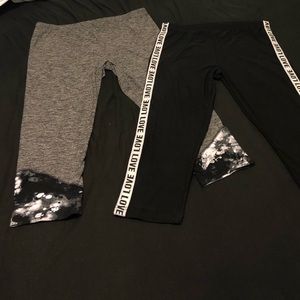 2 pairs of SUPER soft leggings
